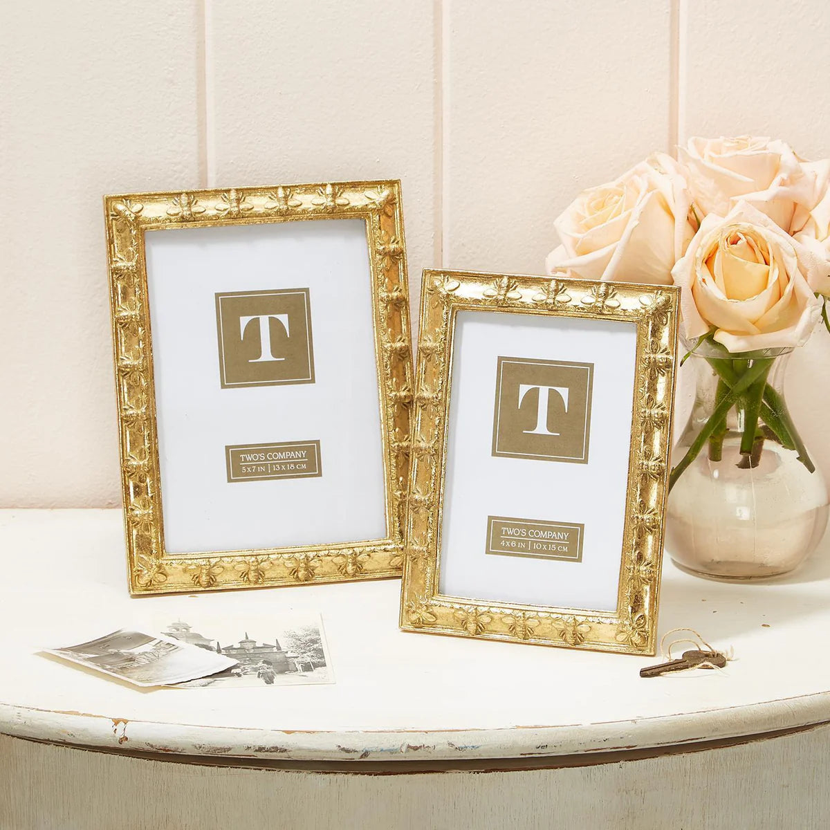 Golden Bee Picture Frame