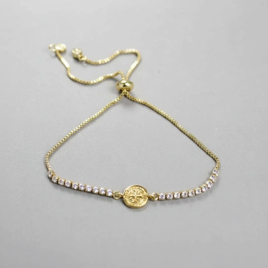 Benedict Reversible Medal Bracelet