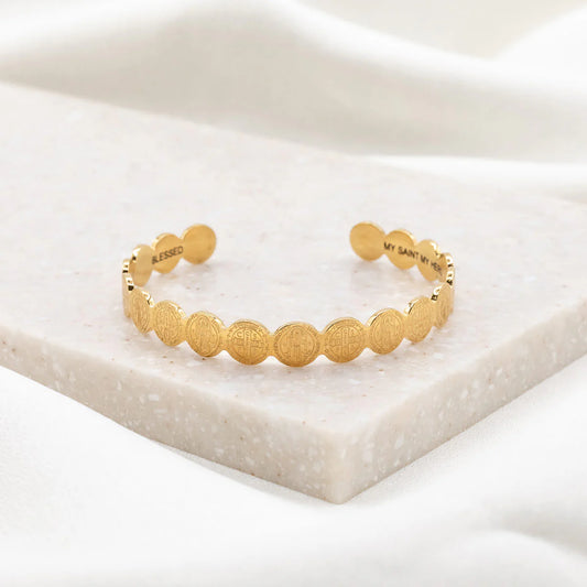 Benedictine Bangle Bracelet