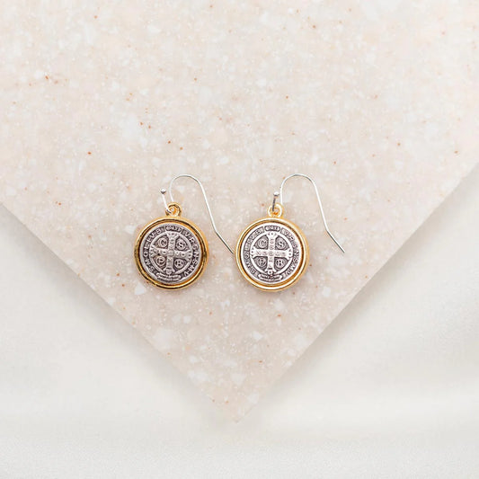 Benedictine Blessing Earrings