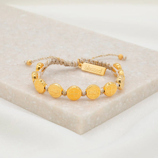 Benedictine Blessing Medal Bracelet