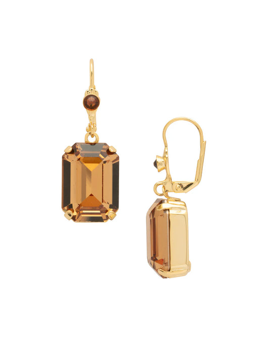 Honey Bourbon Drop Earring