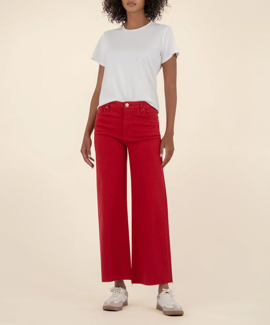 Ruby Red Meg High Rise Pants