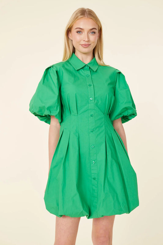 Poplin Baloon Dress