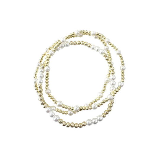 Pearl Stretch Single Bracelet