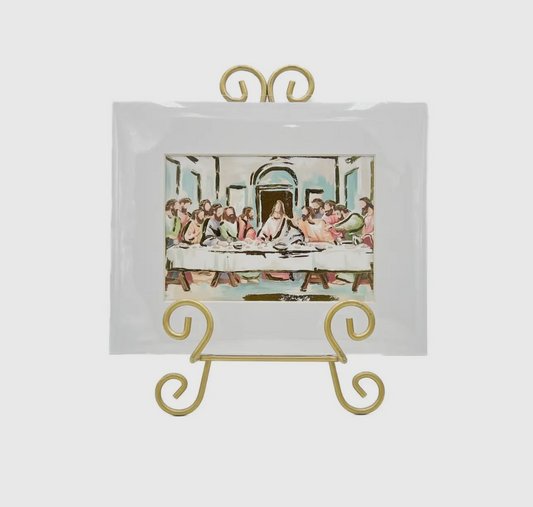 Gold Foil Last Supper Art Print
