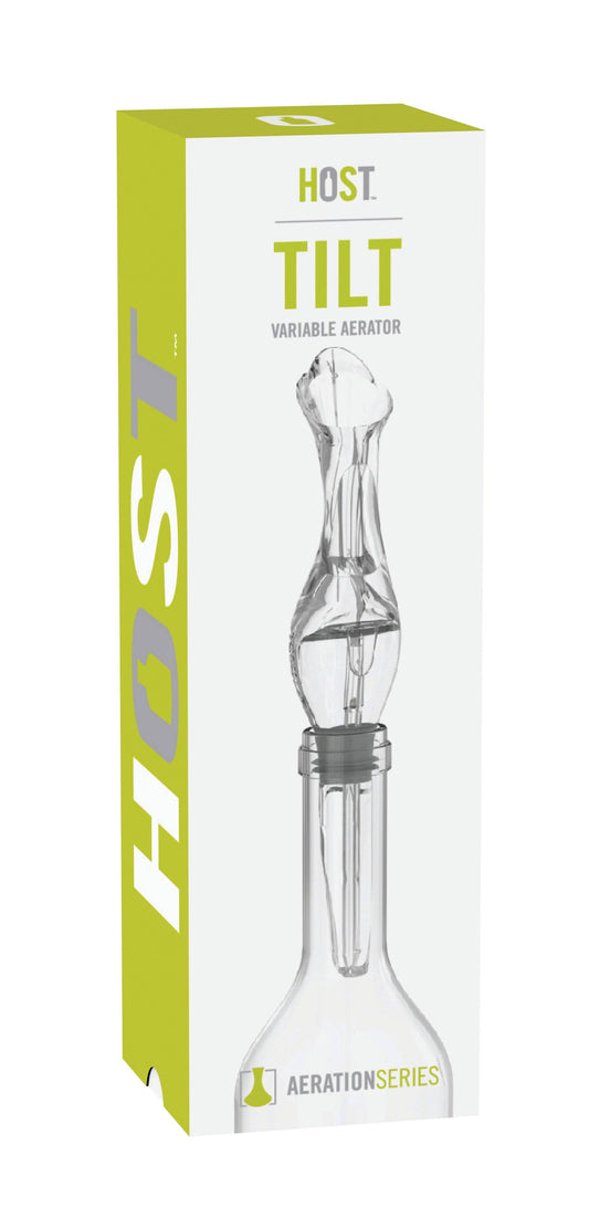 TILT™ Variable Aerator Pour Spout w/ Stopper & Stand
