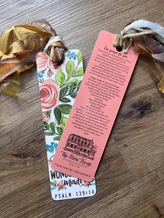 Wonderfully Made Tassel Bible Bookmark