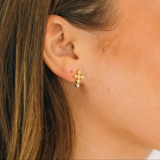 Resurrection Cross Earrings