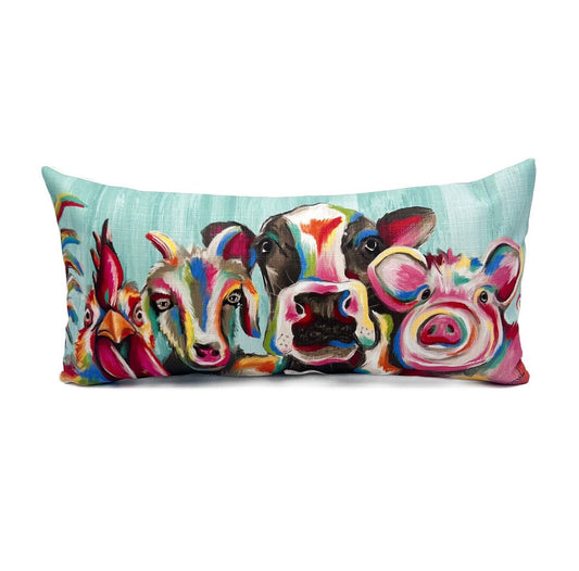 Farm Animal Friends Pillow