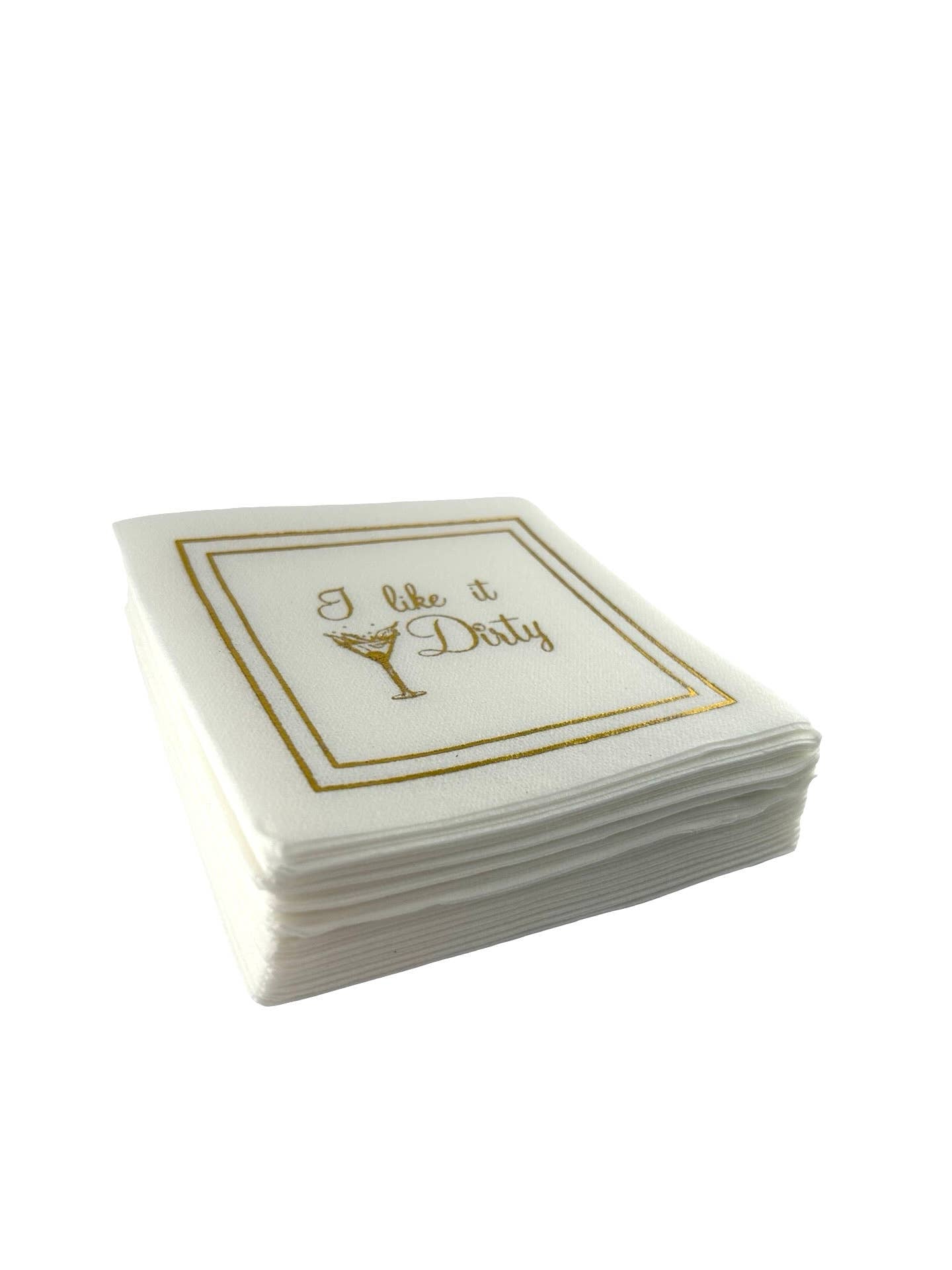Linen-Feel Cocktail Napkins