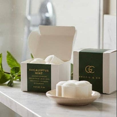 Breathe & Unwind Aromatherapy Shower Steamers - 4 Therapeutic Scents | Set Of 2