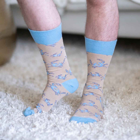 Men's Crab Socks One Size