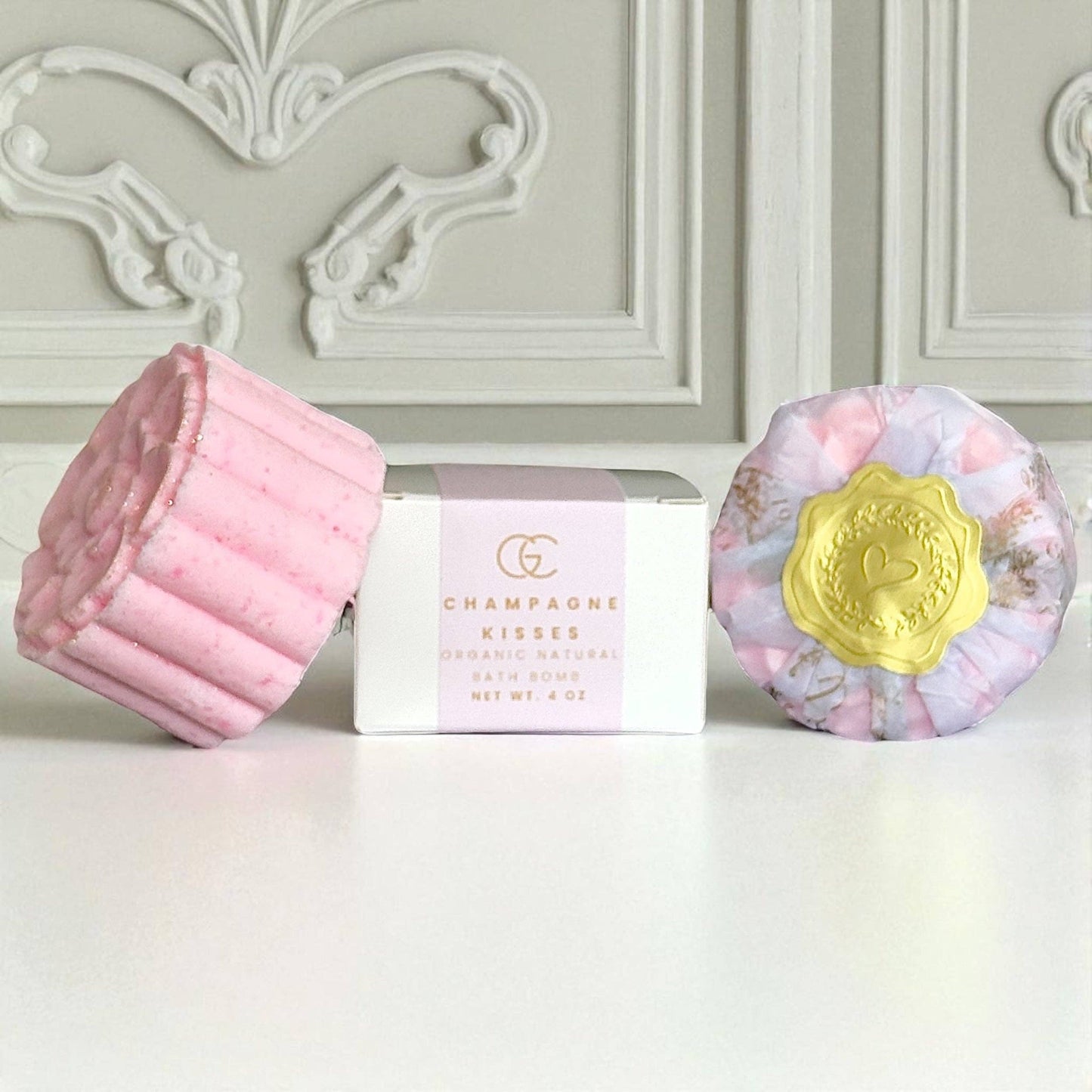 Melt Away Stress – Coconut Milk Magnesium Bath Bombs 4 OZ