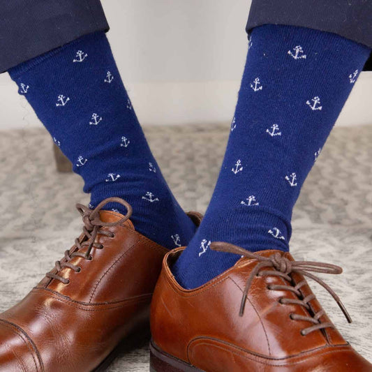 Men's Anchor Socks One Size
