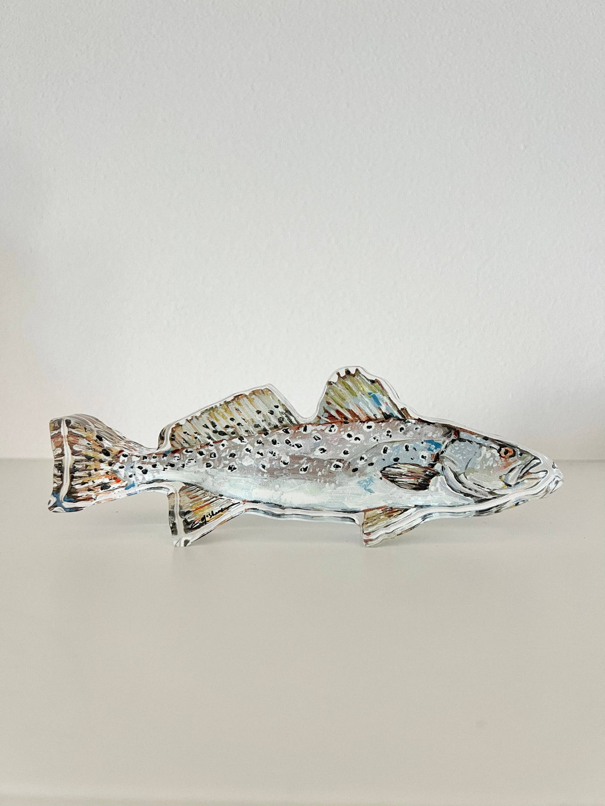 Speckled Sea Trout Acrylic