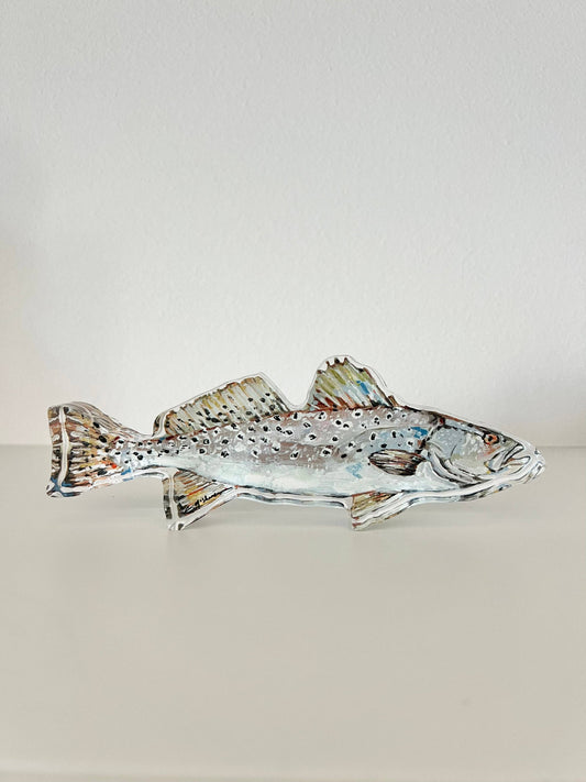 Speckled Sea Trout Acrylic