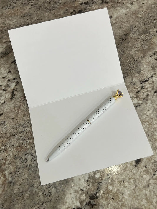 Purple and Yellow Tiger Folded Notes