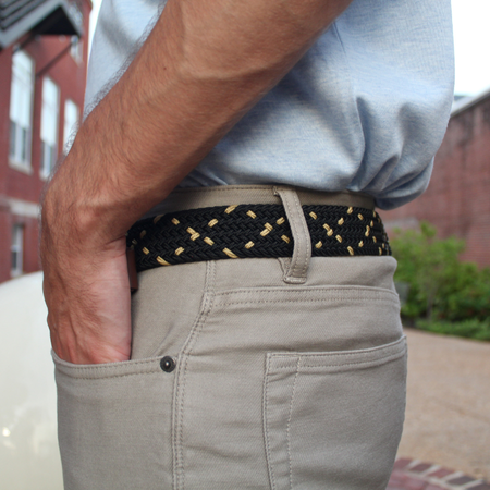 The Parish Woven Elastic Stretch Belt