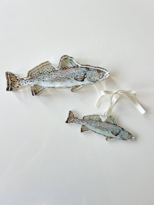 Speckled Sea Trout Acrylic